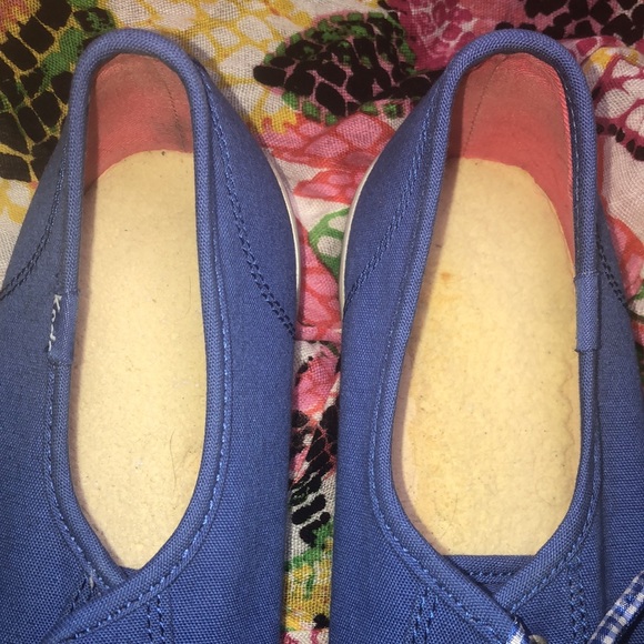 Women’s Blue Keds Sneakers 10 - Picture 3 of 9